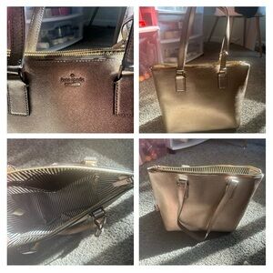 Like New rose gold Kate Spade shoulder bag